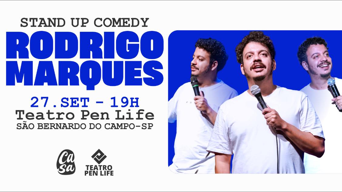 Imagem do evento Rodrigo Marques  27 Set - Dom 19h
