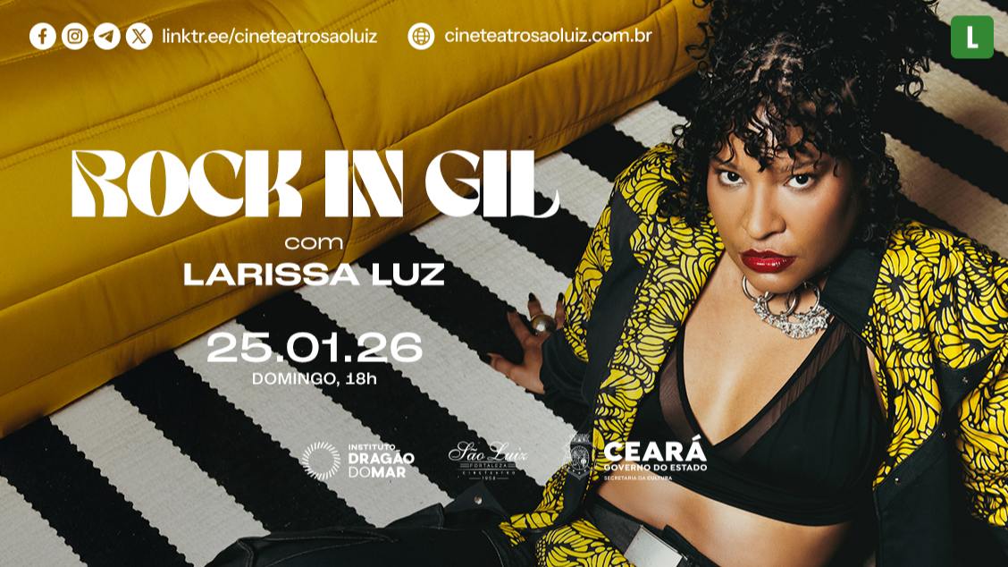 Imagem do evento Rock in Gil com Larissa Luz