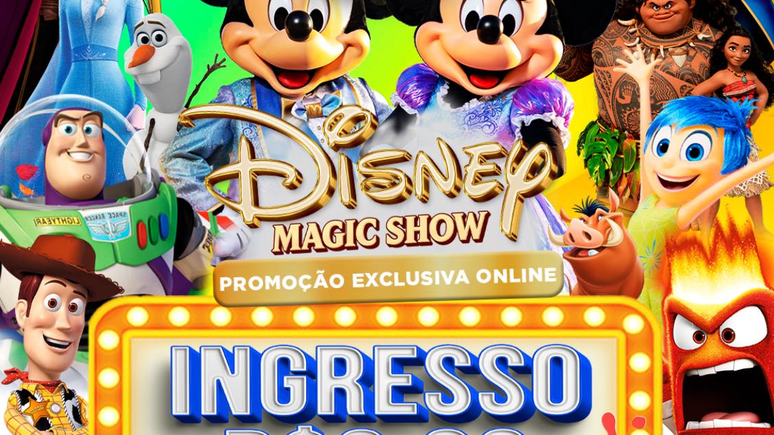 Imagem do evento DISNEY MAGIC SHOW SÃO PEDRO DA ALDEIA