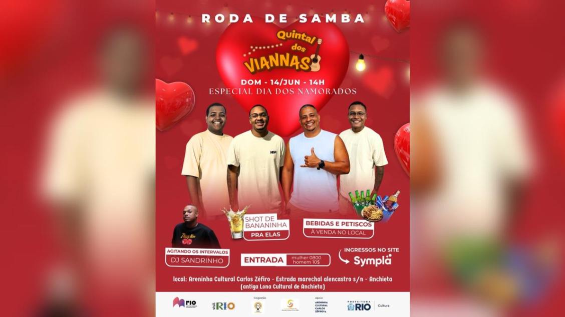 Roda de Samba Quintal dos Viannas - Rio de Janeiro, RJ