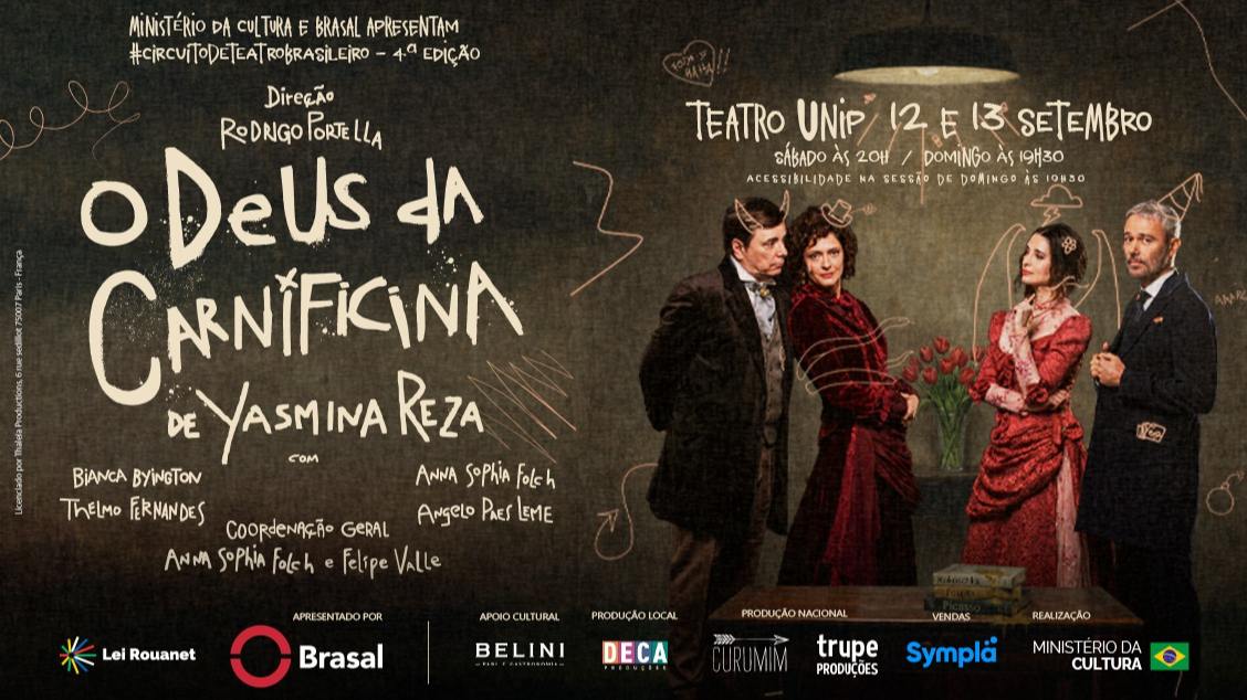 Imagem do evento O Deus da carnificina 