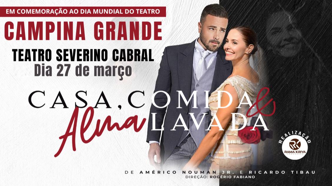 Imagem do evento Casa Comida e Alma Lavada - Campina Grande