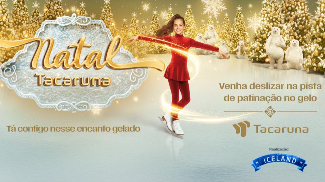 Imagem do evento ICELAND - PATINAÇÃO NO GELO SHOPPING TACARUNA 