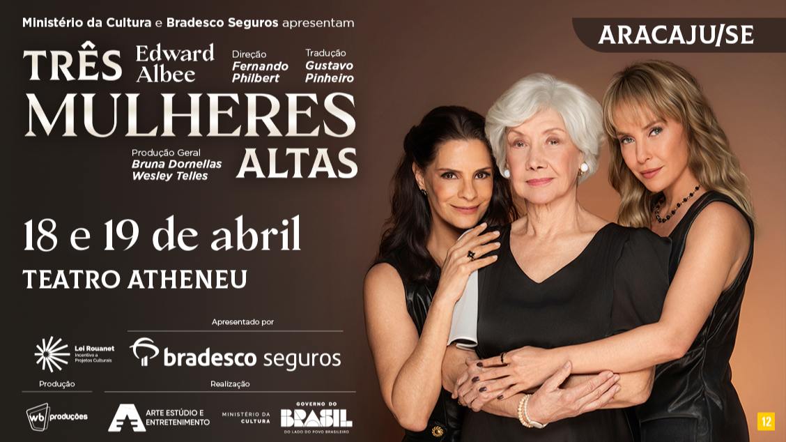 Imagem do evento TRÊS MULHERES ALTAS - com Ana Rosa, Helena Ranaldi e Fernanda Nobre