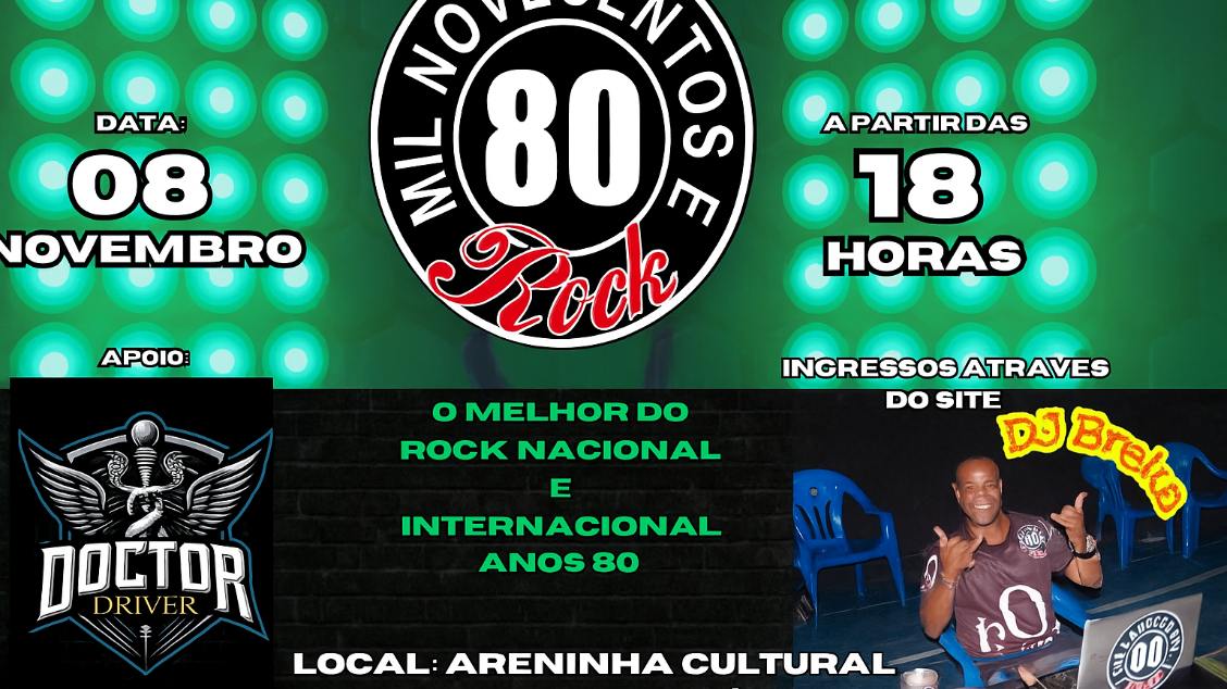 Imagem do evento 1980 Rock