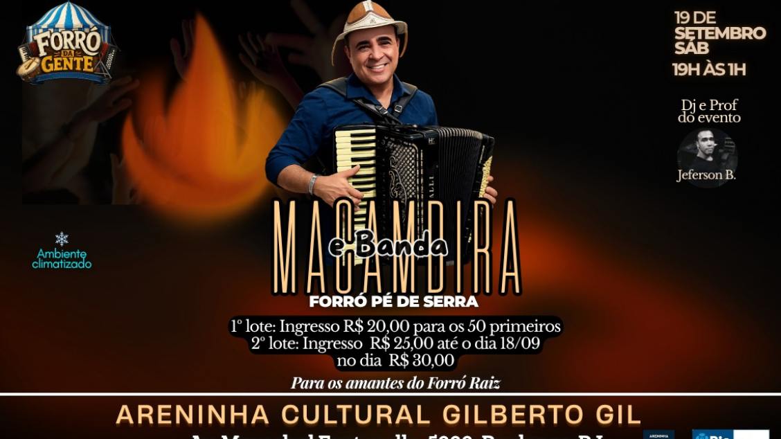 FORRÓ DA GENTE – MACAMBIRA E BANDA