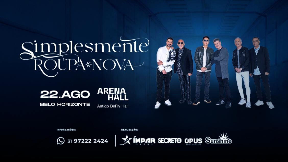 Imagem do evento SIMPLESMENTE ROUPA NOVA