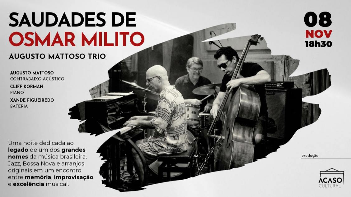 Imagem do evento Saudades de Osmar Milito