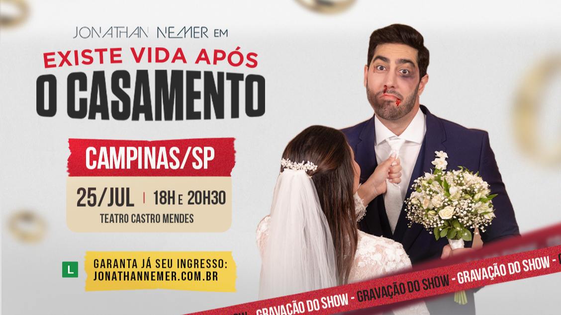 EXISTE VIDA APÓS O CASAMENTO - JONATHAN NEMER