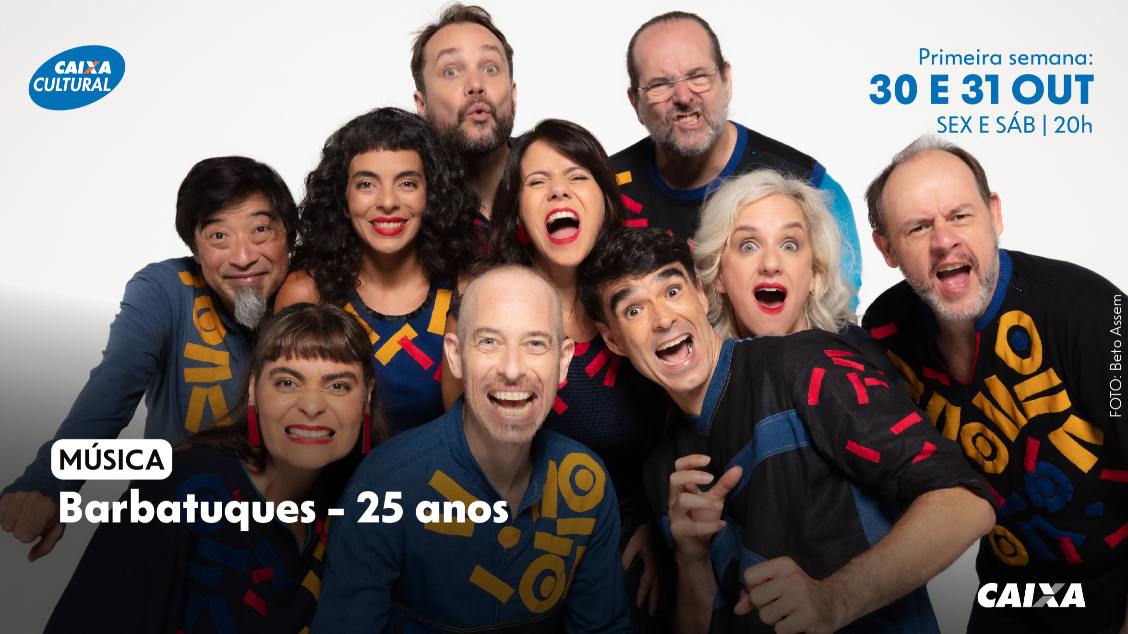 Imagem do evento Barbatuques - 25 anos