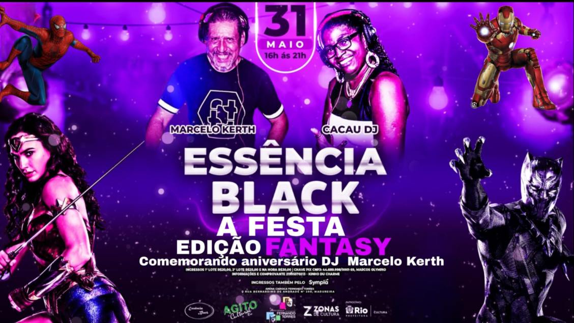 ESSÊNCIA BLACK A FESTA - EDIÇÃO FANTASY