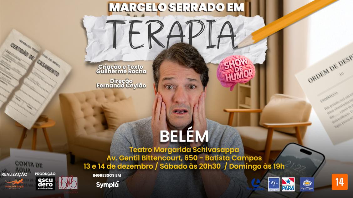 Imagem do evento Marcelo Serrado em TERAPIA