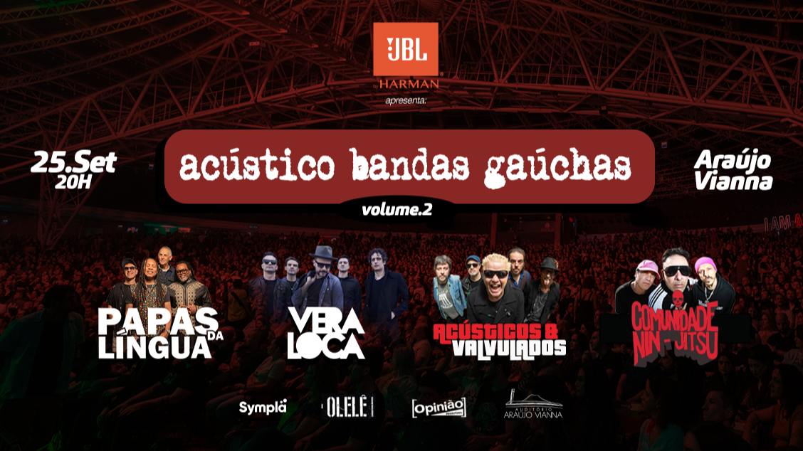 ACÚSTICOS BANDAS GAÚCHAS VOLUME.2 - 25/09/26