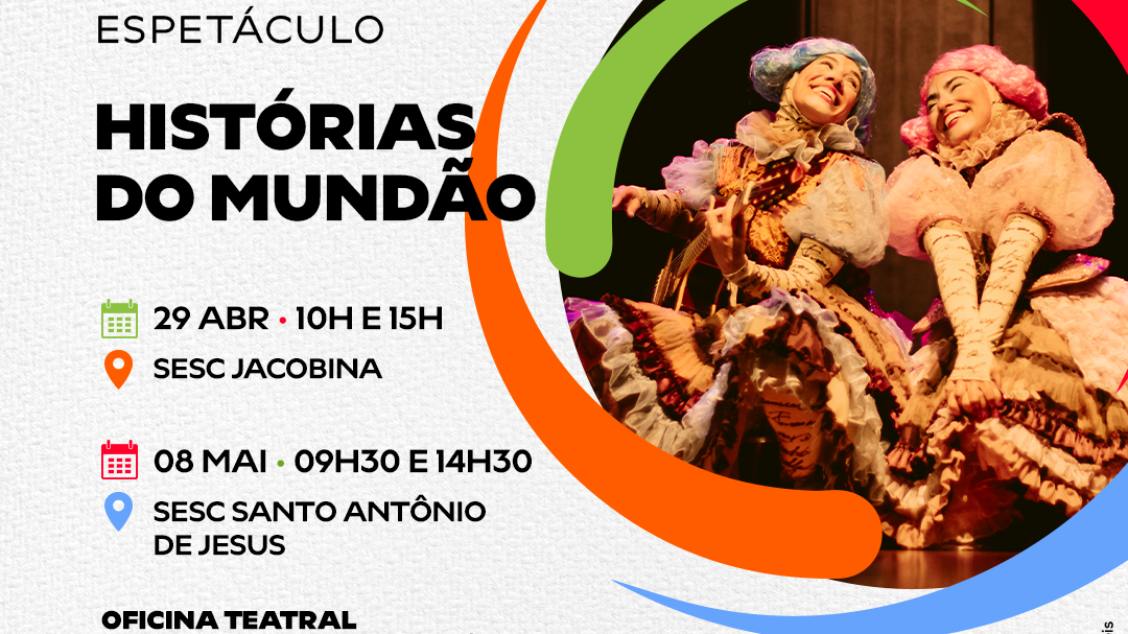 Imagem do evento Espetáculo Teatral 'Histórias do Mundão' - Circula Cena