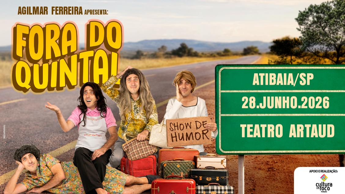 Imagem do evento Fora do Quintal - Agilmar Ferreira Atibaia