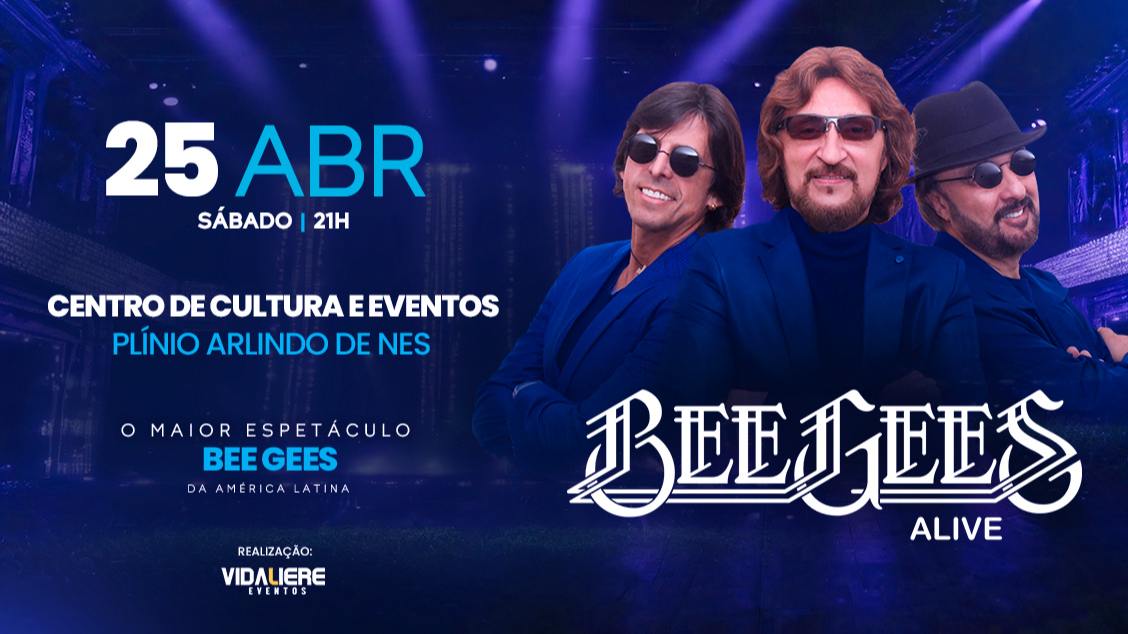 Imagem do evento Bee Gees Alive  Chapecó