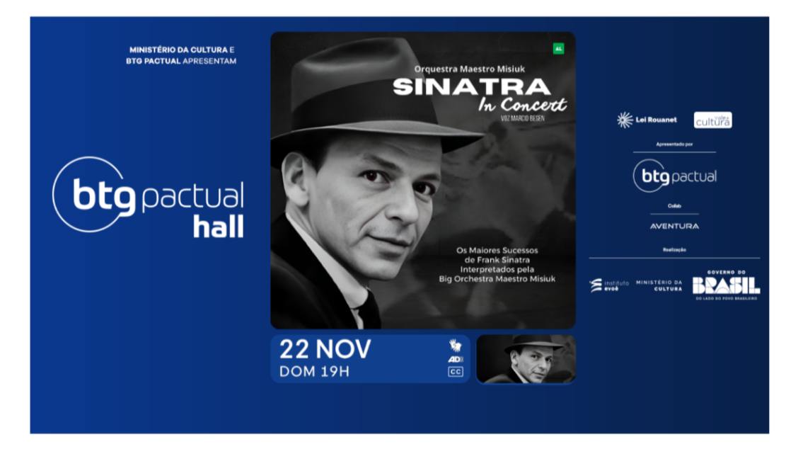 Imagem do evento Sinatra In Concert