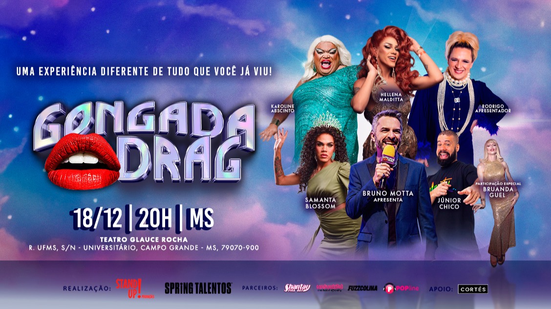 Imagem do evento Gongada Drag Campo Grande