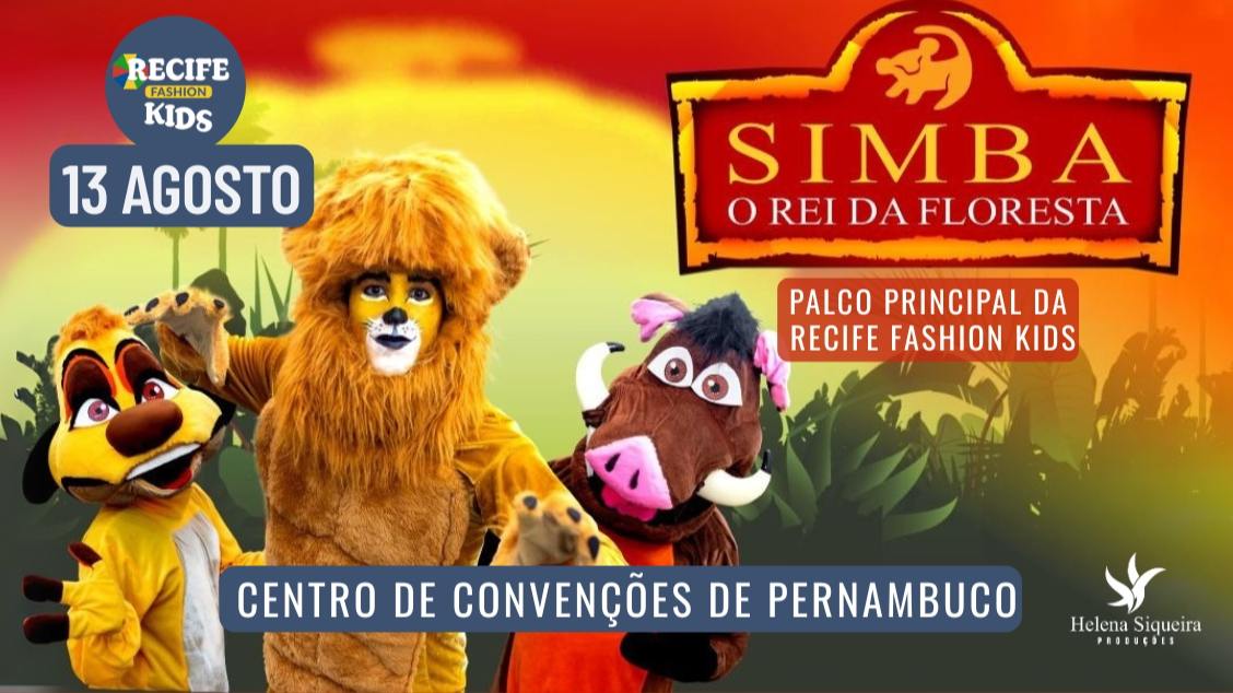 Imagem do evento SIMBA O REI DA FLORESTA 