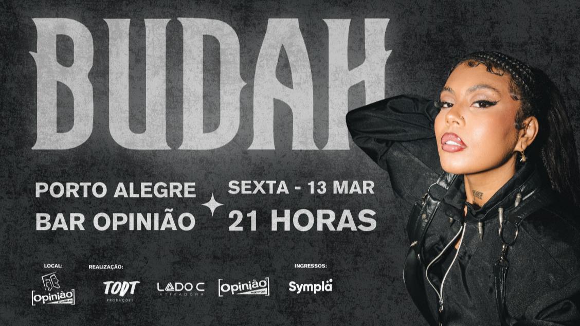 Imagem do evento BUDAH - 13/03/26