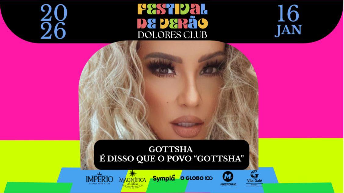 Imagem do evento GOTTSHA canta É DISSO QUE O POVO 'GOTTSHA' 16.01