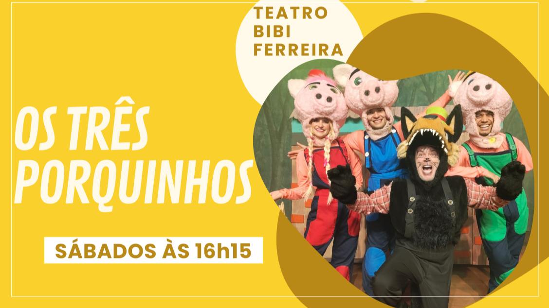 Imagem do evento Os 3 Porquinhos - O Musical 