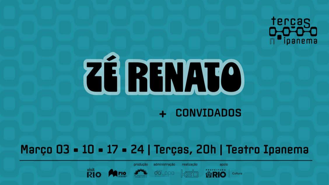 Imagem do evento Terças no Ipanema - Zé Renato