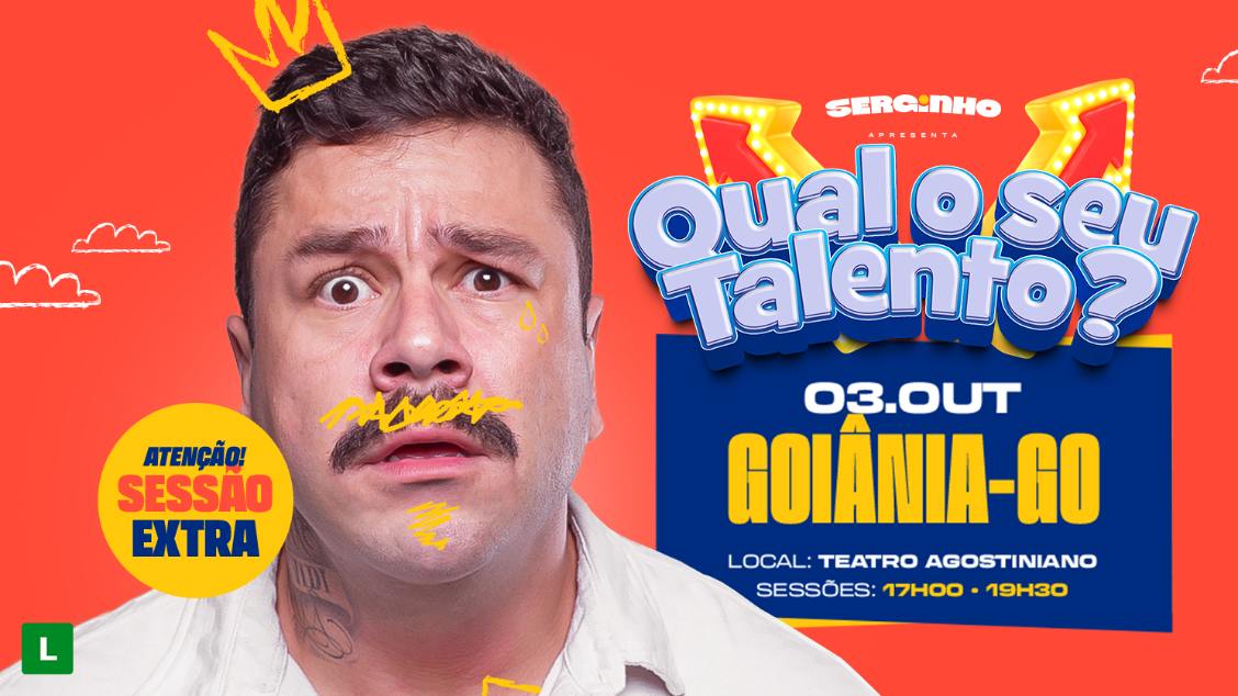 Imagem do evento SERGINHO LACERDA - VIDA DE PAI - GOIANIA/GO