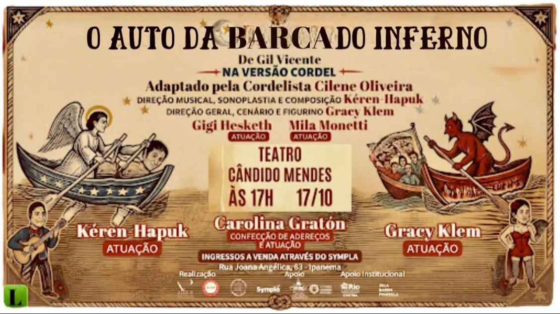 Source image — O AUTO DA BARCA DO INFERNO - na Versão Cordel