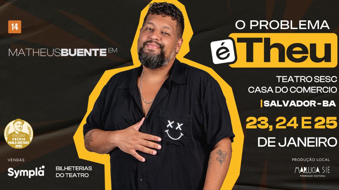Imagem do evento O Problema Eh Theu