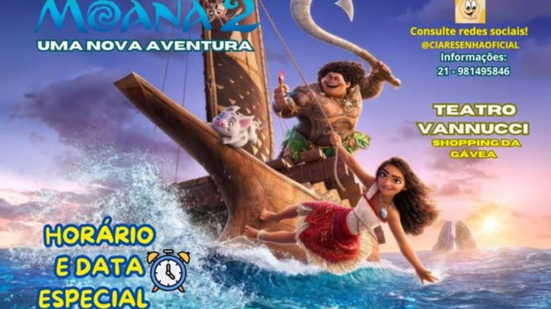 Imagem do evento Moana 2 – Uma nova aventura! 