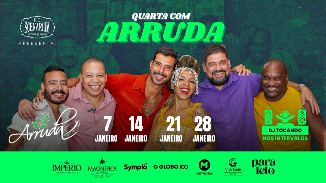 Imagem do evento QUARTAS DE SAMBA COM ARRUDA
