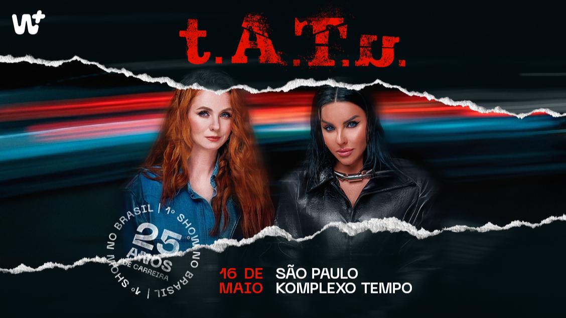 Imagem do evento t.A.T.u. em São Paulo