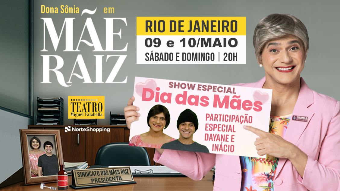 Dona Sônia em  MÃE RAIZ - Especial Dia das Mães