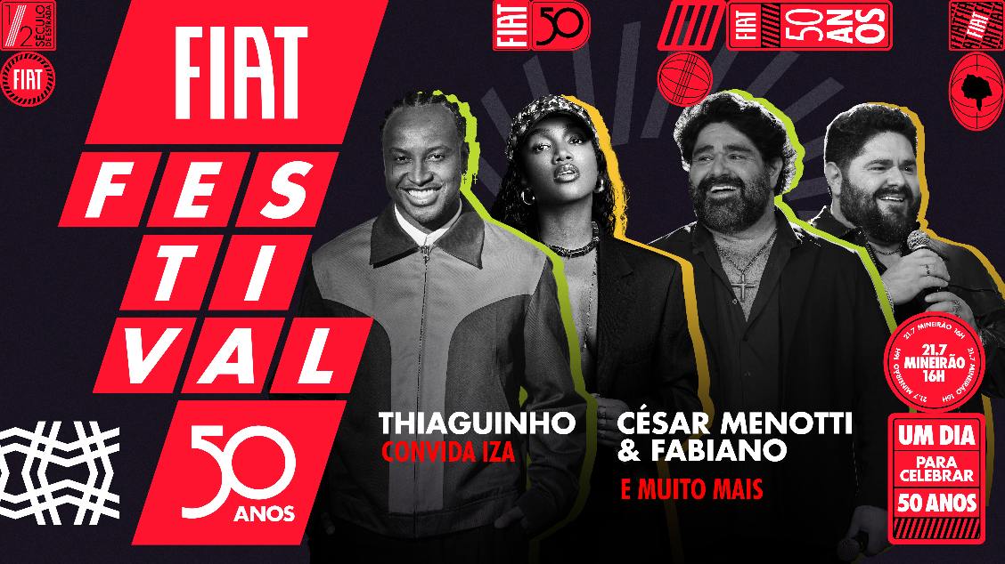 Imagem do evento Fiat Festival 50 anos
