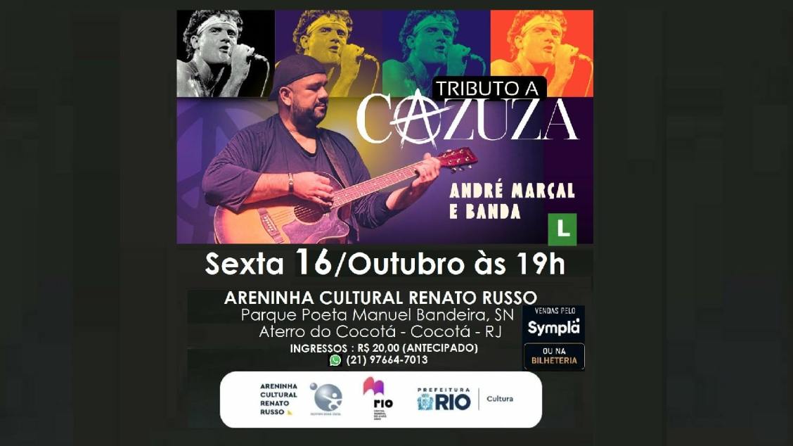 Imagem do evento Tributo a Cazuza - André Marçal & Banda