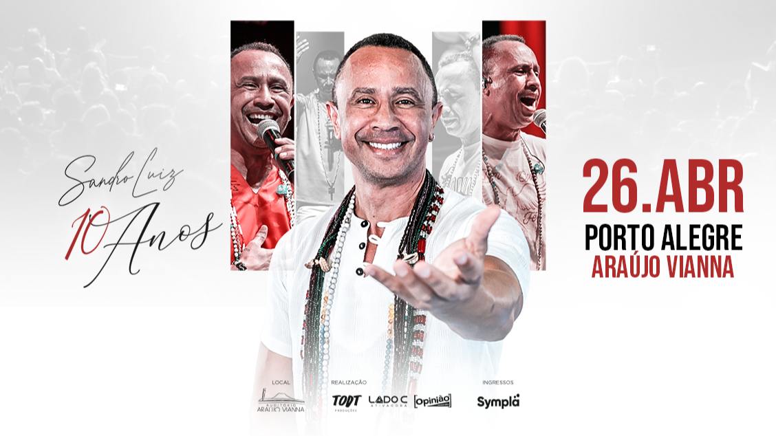 Imagem do evento SANDRO LUIZ 10 ANOS - 26/04/26