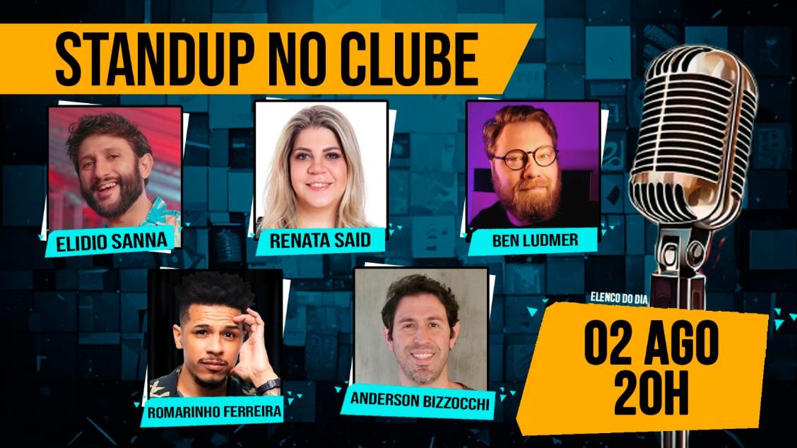 Banner Standup no Clube