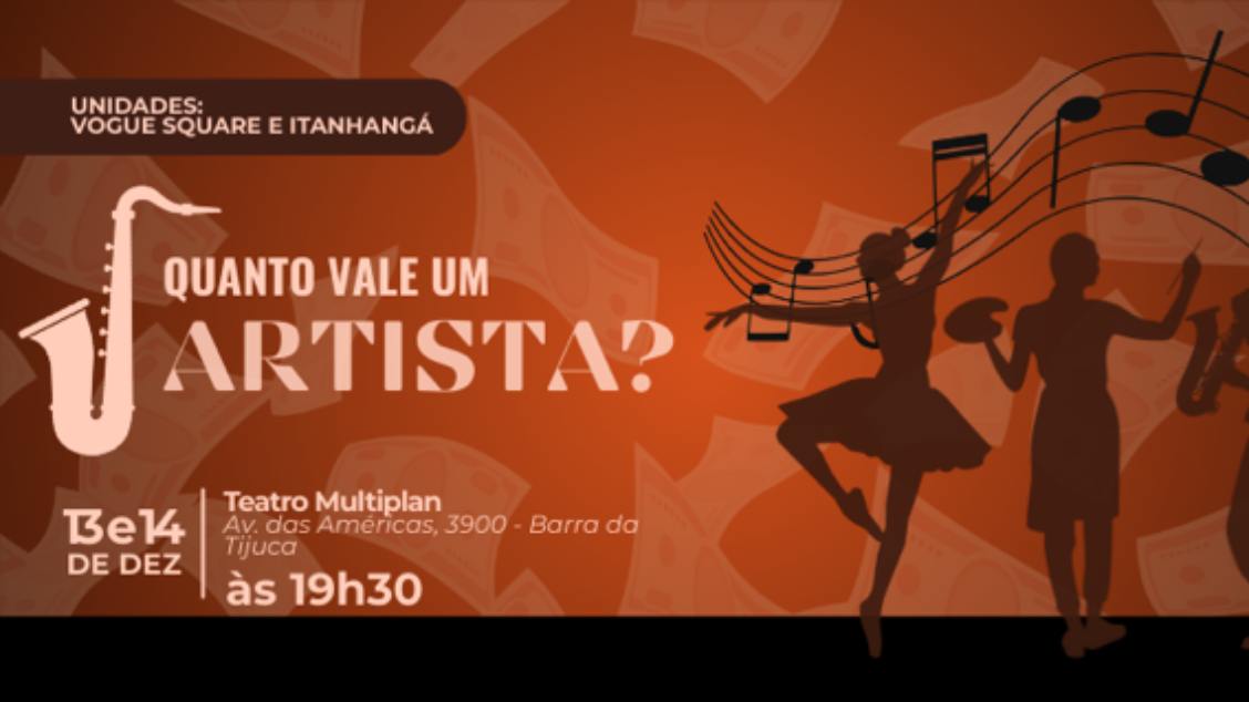 Imagem do evento Quanto Vale um Artista? - VOGUE E ITANHANGÁ