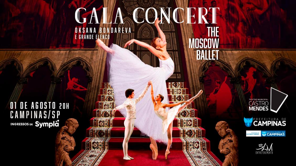 Imagem do evento GALA CONCERT COM OKSANA BONDAREVA - THE MOSCOW BALLET