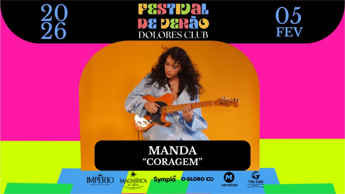 Imagem do evento MANDA canta: 'CORAGEM'  05.02