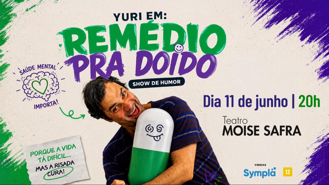 Imagem do evento Remédio pra Doido - Yuri Gofman