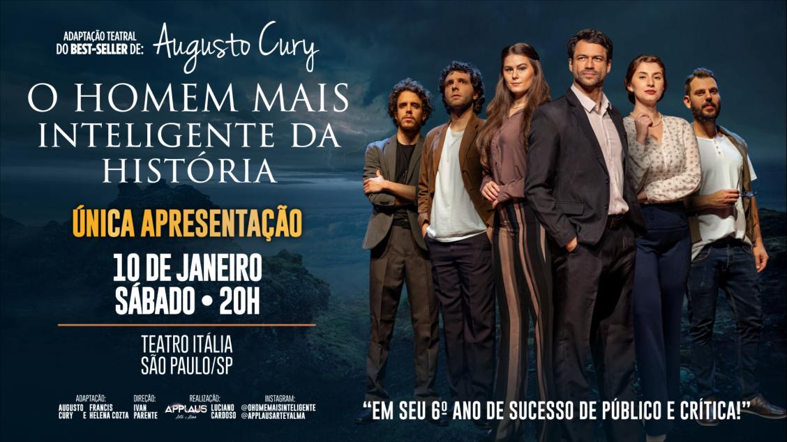 Imagem do evento O HOMEM MAIS INTELIGENTE DA HISTÓRIA