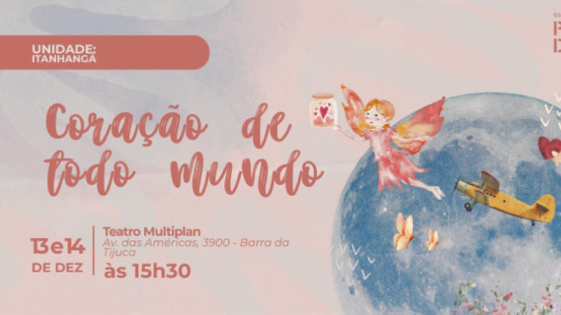 Imagem do evento Coração de Todo Mundo - ITANHANGÁ