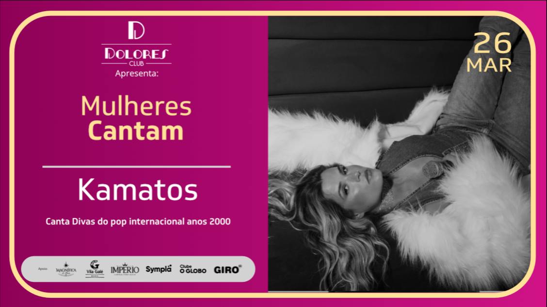 KAMATOS CANTA DIVAS DO POP INTERNACIONAL ANOS 2000    26.03
