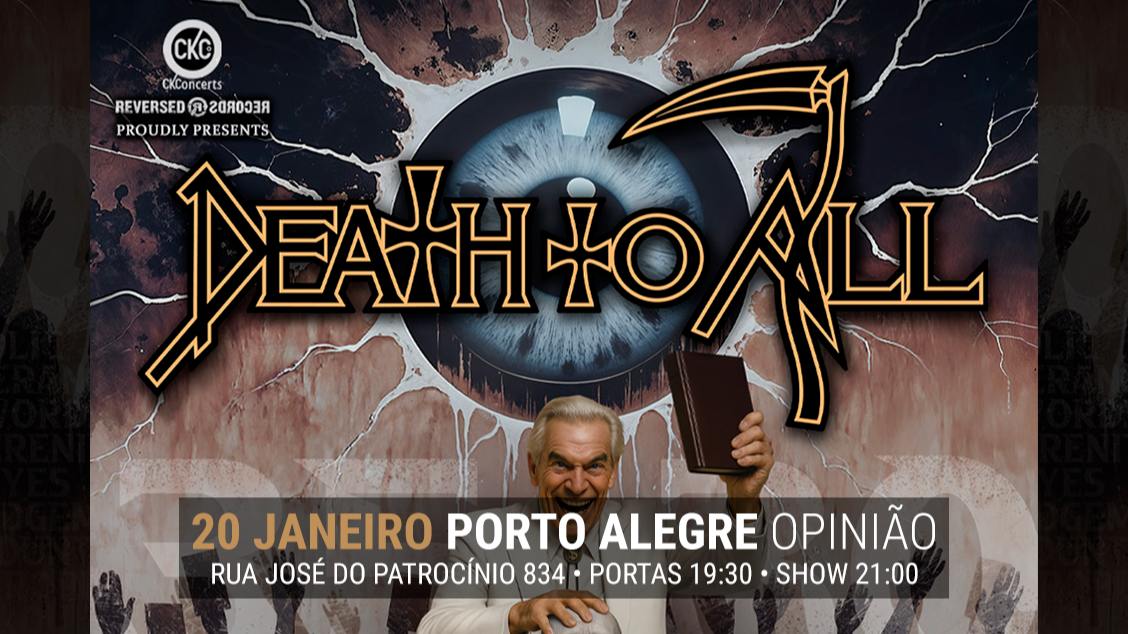 Imagem do evento DEATH TO ALL - 20/01/26