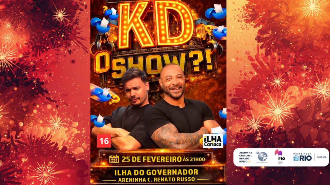 Kwesny e Daniel Lopes - Show de Comédia na Ilha do Governador! em Rio de Janeiro