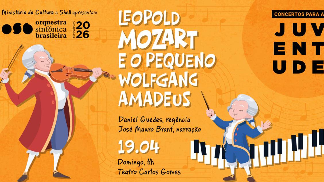 Concertos para a Juventude  Leopold Mozart e o Pequeno Wolfgang Amadeus