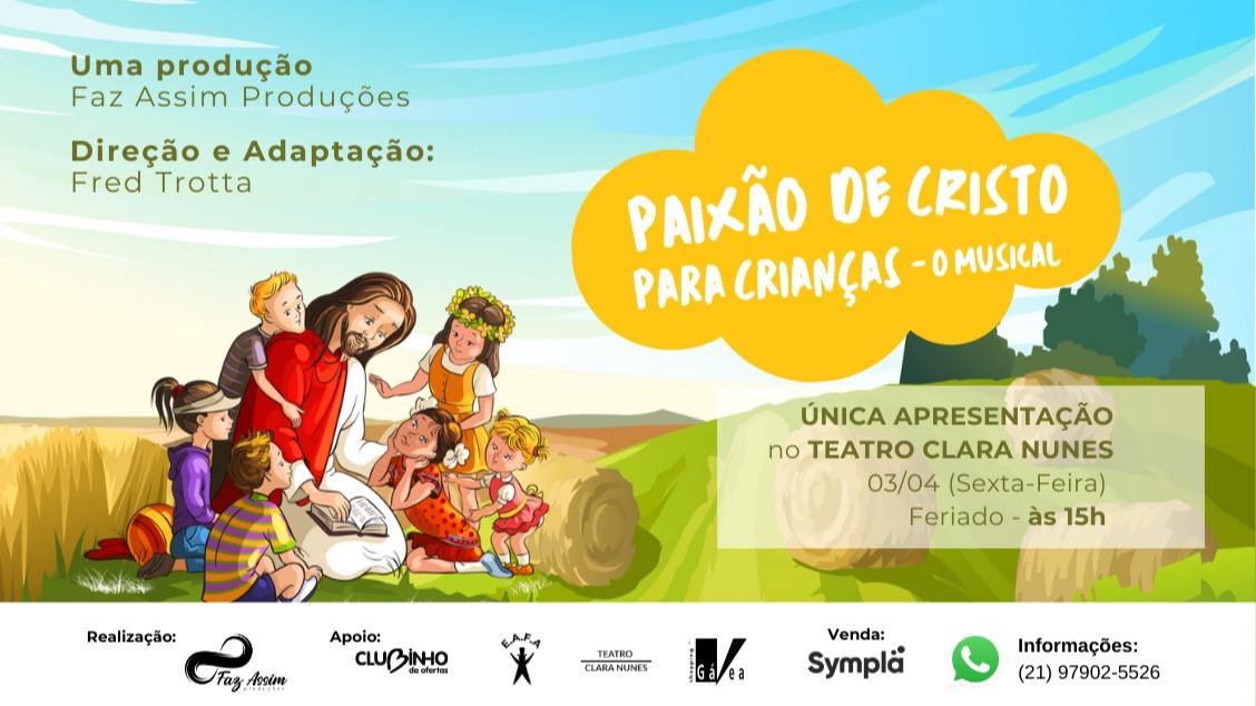 Paixão de Cristo para Crianças