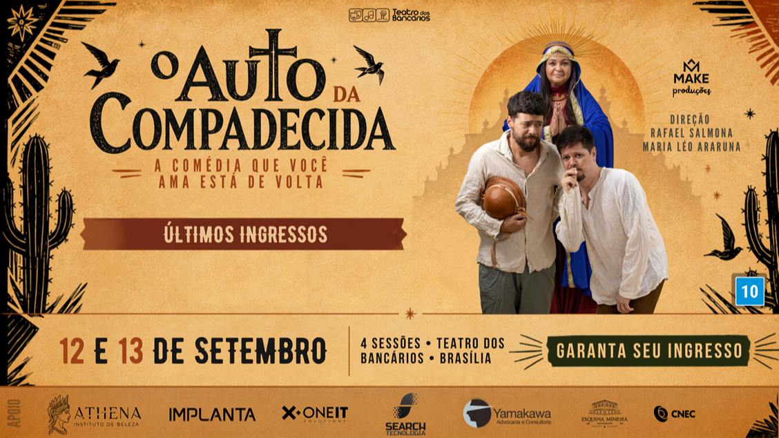 Imagem do evento O Auto da Compadecida - 2026